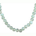 11477: green aquamarine necklaces