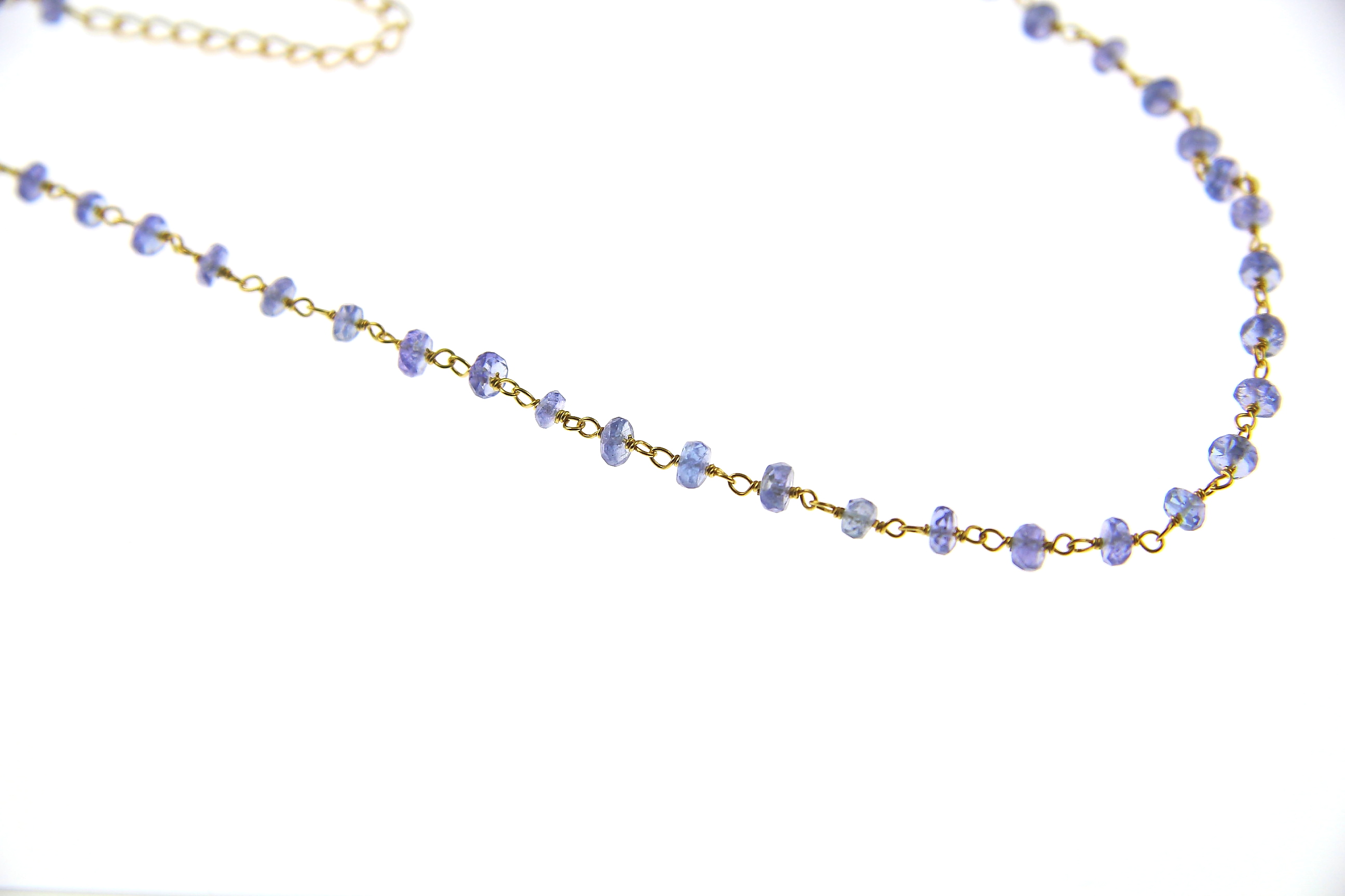 tanzanite necklaces