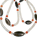 pearl necklaces