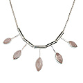 rose quartz necklaces