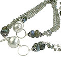 Design 14109: green,gray labradorite mother's day necklaces