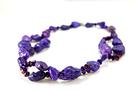 Design 17279 purple howlite necklaces