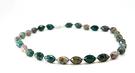 Design 17282 blue,green,multi-color bloodstone necklaces