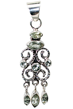 SKU 10000 - a Aquamarine pendants Jewelry Design image