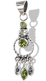 SKU 10007 - a Peridot pendants Jewelry Design image