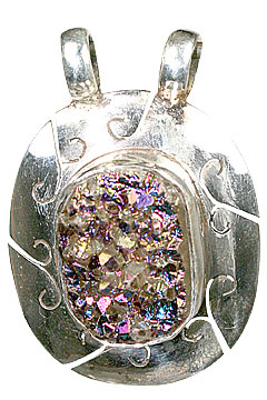 SKU 10048 - a Drusy pendants Jewelry Design image