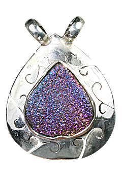 SKU 10049 - a Drusy pendants Jewelry Design image