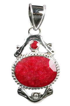 SKU 10083 - a Ruby pendants Jewelry Design image