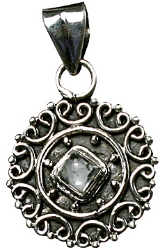 SKU 10105 - a Aquamarine pendants Jewelry Design image