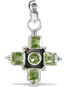 SKU 10129 - a Peridot pendants Jewelry Design image