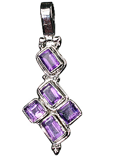 SKU 10136 - a Amethyst pendants Jewelry Design image
