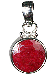 SKU 10140 - a Ruby pendants Jewelry Design image