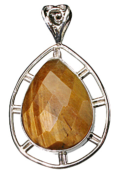 SKU 10178 - a Tiger eye pendants Jewelry Design image