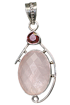 SKU 10203 - a Rose quartz pendants Jewelry Design image
