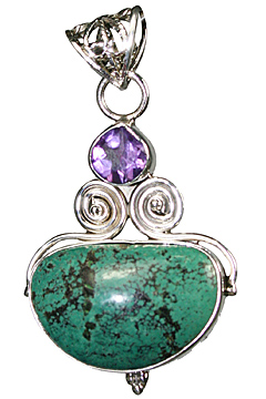 SKU 10207 - a Turquoise pendants Jewelry Design image