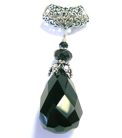 SKU 10236 - a Onyx pendants Jewelry Design image