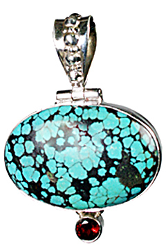 SKU 10252 - a Turquoise pendants Jewelry Design image