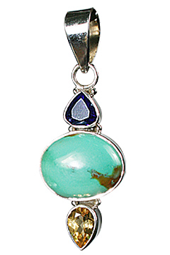 SKU 10261 - a Turquoise pendants Jewelry Design image