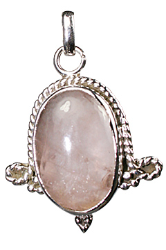 SKU 10265 - a Rose quartz pendants Jewelry Design image