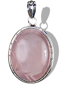 SKU 10268 - a Rose quartz pendants Jewelry Design image