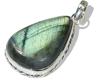 SKU 1028 - a Labradorite Pendants Jewelry Design image