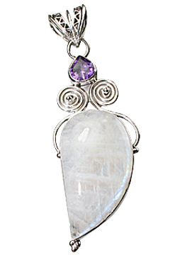 SKU 10281 - a Moonstone pendants Jewelry Design image
