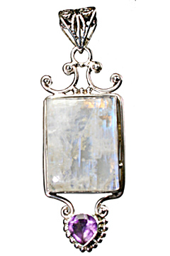 SKU 10283 - a Moonstone pendants Jewelry Design image