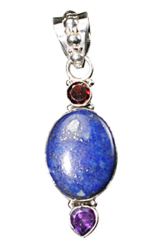 SKU 10302 - a Lapis Lazuli pendants Jewelry Design image