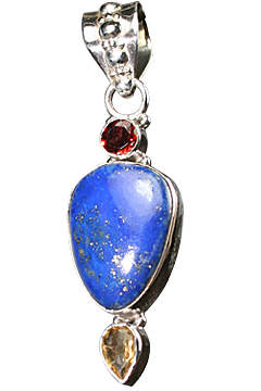 SKU 10308 - a Lapis Lazuli pendants Jewelry Design image