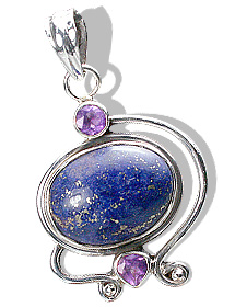 SKU 10310 - a Lapis Lazuli pendants Jewelry Design image