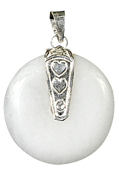 SKU 10322 - a Snow Quartz pendants Jewelry Design image