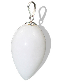 SKU 10325 - a Snow Quartz pendants Jewelry Design image