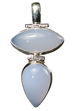 SKU 10333 - a Chalcedony pendants Jewelry Design image