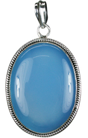 SKU 10334 - a Chalcedony pendants Jewelry Design image