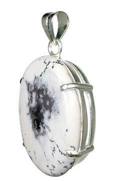 SKU 10479 - a Dendrite opal pendants Jewelry Design image