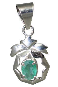 SKU 10500 - a Emerald pendants Jewelry Design image