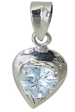 SKU 10503 - a Aquamarine pendants Jewelry Design image