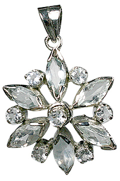 SKU 10528 - a Aquamarine pendants Jewelry Design image