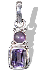 SKU 1055 - a Amethyst Pendants Jewelry Design image