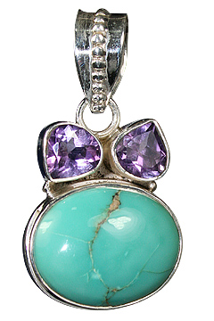 SKU 10613 - a Turquoise pendants Jewelry Design image