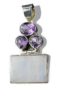SKU 10614 - a Moonstone pendants Jewelry Design image