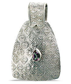 SKU 10623 - a mystic quartz pendants Jewelry Design image