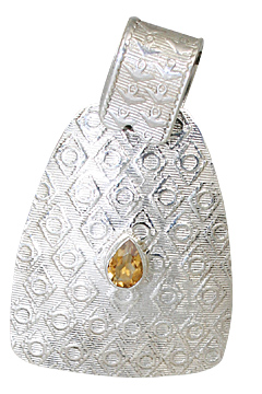 SKU 10626 - a Citrine pendants Jewelry Design image
