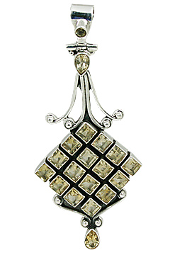 SKU 10641 - a Citrine pendants Jewelry Design image