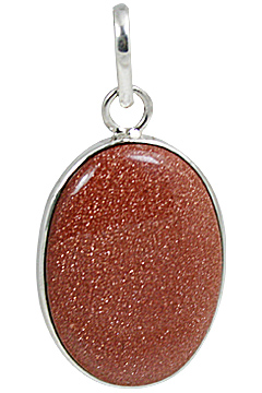 SKU 10659 - a Goldstone pendants Jewelry Design image
