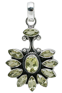 SKU 10818 - a Lemon Quartz pendants Jewelry Design image