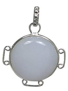 SKU 10893 - a Chalcedony pendants Jewelry Design image
