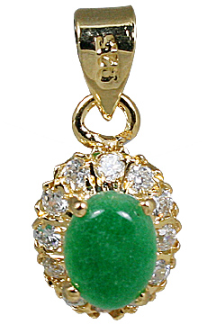 SKU 10926 - a Emerald pendants Jewelry Design image