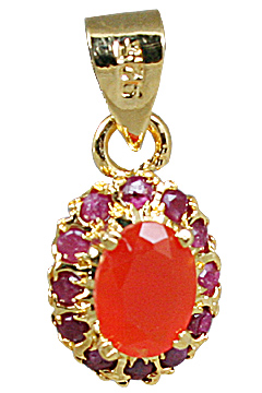 SKU 10930 - a Carnelian pendants Jewelry Design image