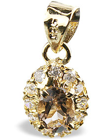 SKU 10933 - a Smoky Quartz pendants Jewelry Design image